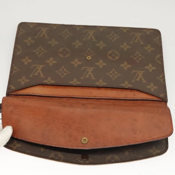 LOUIS VUITTON Monogram Double Rabat Shoulder Bag M51815 LV Auth BA1071 - Picture 10 of 16